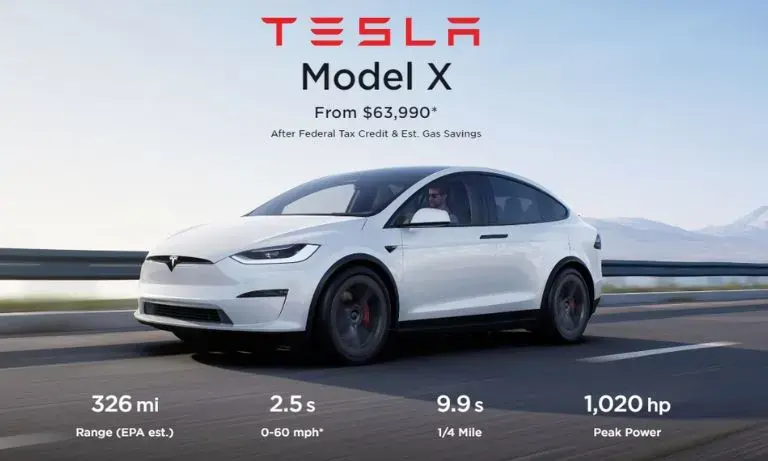 Best Electric Cars for Families Tesla Model X